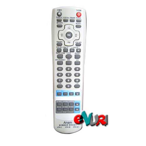 아남 KTR-2/KTR-3D/KTR-5C1 통합 리모컨_이미지