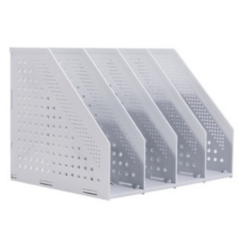 델리 펀칭 4단 폴딩 간이 책꽂이_이미지