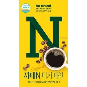 이마트 노브랜드 까페N 디카페인 100개입 [1개]