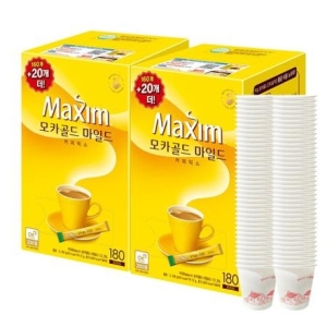 동서식품 맥심 모카골드 마일드 360T+종이컵400개_이미지