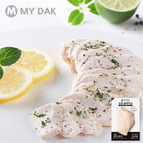 미트리 마이닭 스팀 슬라이스 닭가슴살 오리지널 150g (24개)