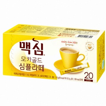 동서식품 맥심 모카골드 심플라떼 20T (1개)