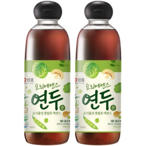 샘표 연두 순 830ml (2개)_이미지