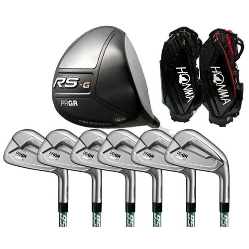 PRGR RS-G / 01 조합 풀세트 (7개 경량스틸 캐디백 정품)_이미지