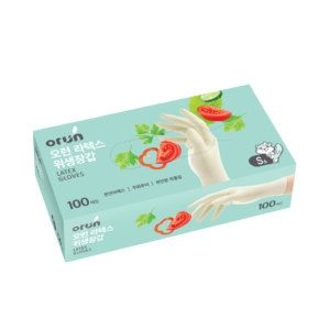 오런 라텍스 위생장갑 100매이미지입니다. 누르면 해당 게시물로 새창이동합니다.