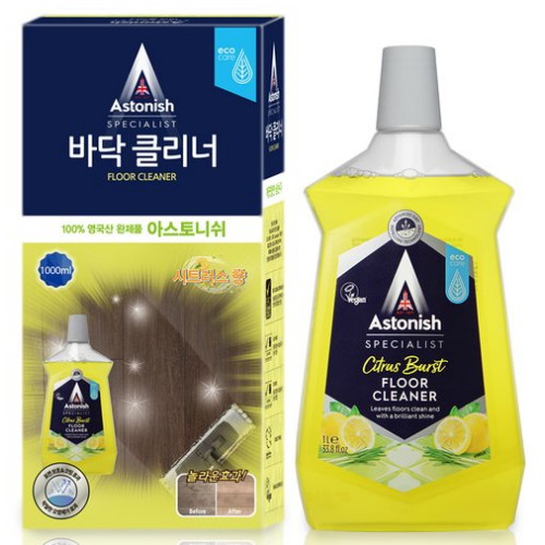 아스토니쉬 바닥 클리너 시트러스 버스트 1L (1개)_이미지