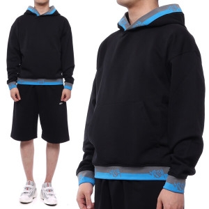 MSGM 남성 후드 티셔츠 3040MM85_217099_99_21S