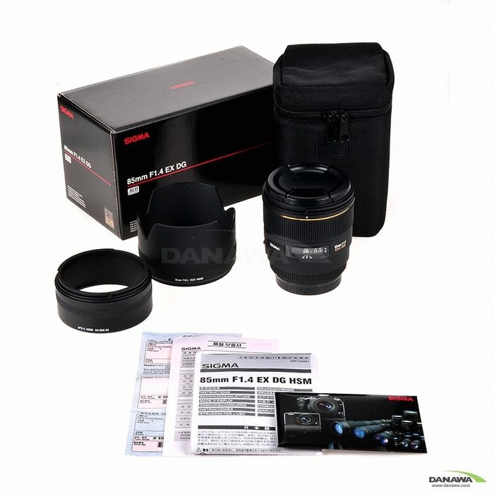 SIGMA 85mm F1.4 EX DG HSM 캐논 EF용 (중고품)_이미지