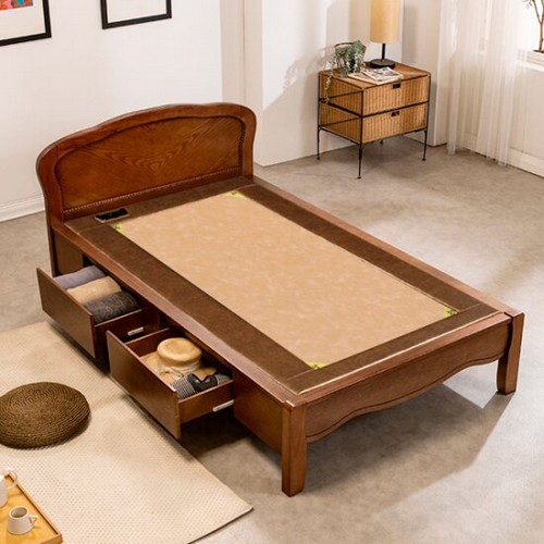 현대의료기 G206V2SS 서랍형 흙침대 SS (한지황토)_이미지