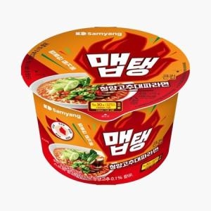 삼양식품 맵탱 청양고추대파라면 큰컵 110g (32개)