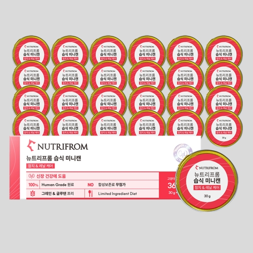 뉴트리프롬 참치&레날 캔 360g (30g x 12p)