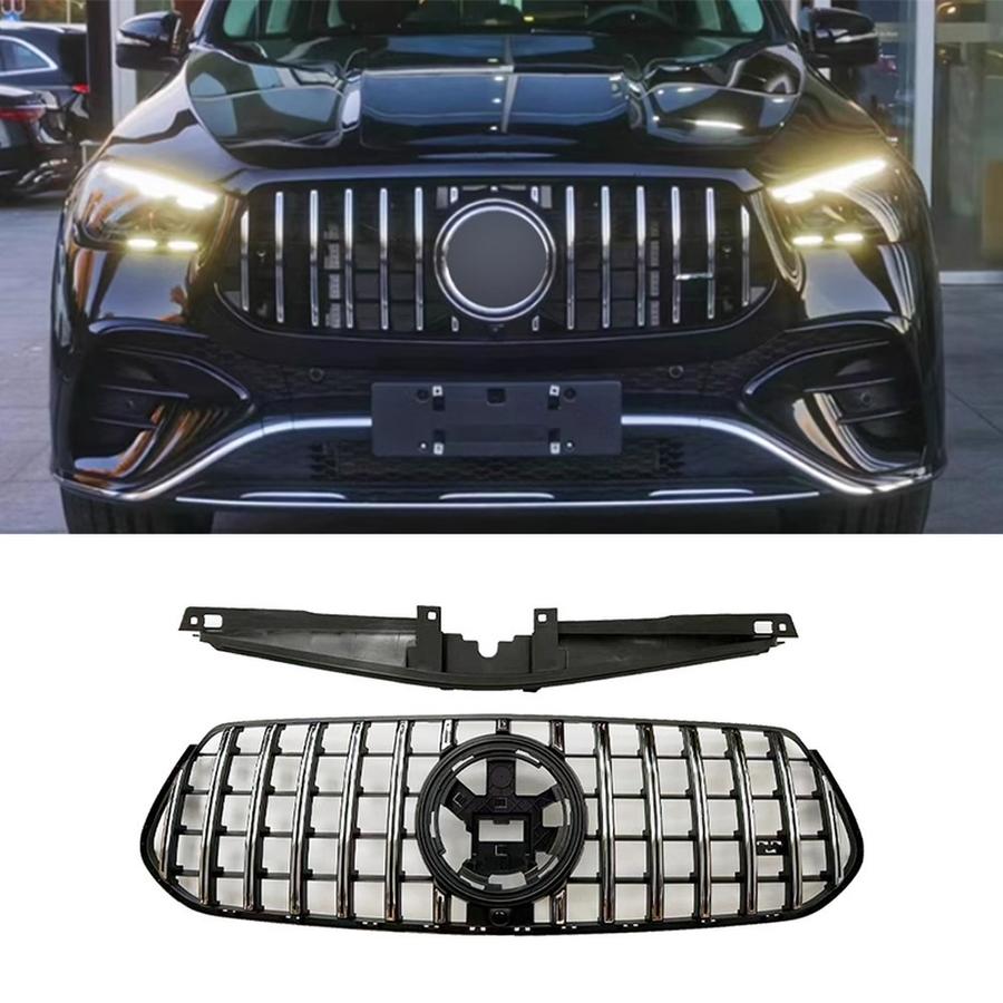 벤츠 W167 V167 GLE300 GLE350 GLE400 GLE450d 23-24 업그레이드 GT R 스타일 ABS 프론트 ..