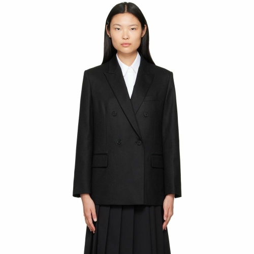 삼성물산 준지 블랙 더블 브레스트 블레이저 232343F057000