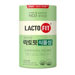 종근당건강 <b>락토</b><b>핏</b> 식물성 2g 60포