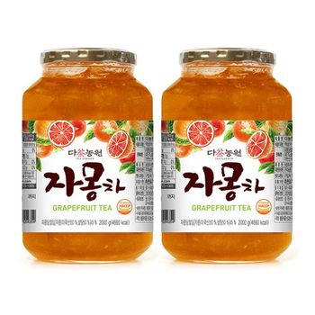 다농원 자몽차 2kg (2개)_이미지