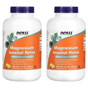 나우푸드 마그네슘 이노시톨 레모네이드 454g (2개)_이미지