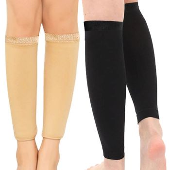 894IFN72 여성 겨울 방한 용품 양털 기 종아리 보호대