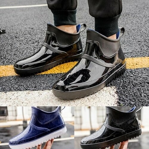 [불명] 남자장화 레인부츠 낚시신발 봄비 작업화 첼시부츠