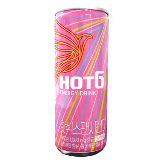 롯데칠성음료 핫식스 팬시캔디 250ml (60개)_이미지