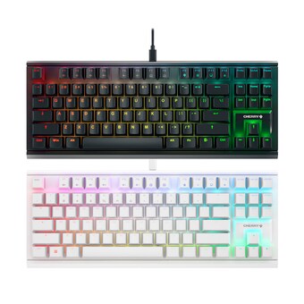 CHERRY <b>MX</b> 1.1 TKL RGB 기계식 화이트