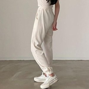 셀러허브 패션 JHQS8LYW_4B 여성 밴딩 데일리 조거팬츠