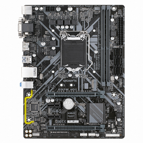 GIGABYTE B365M HD3 듀러블에디션 제이씨현_이미지
