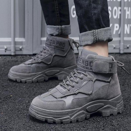 남성 캐주얼 군화 스타일 목올라오는 워커 앵클부츠 WDB0376