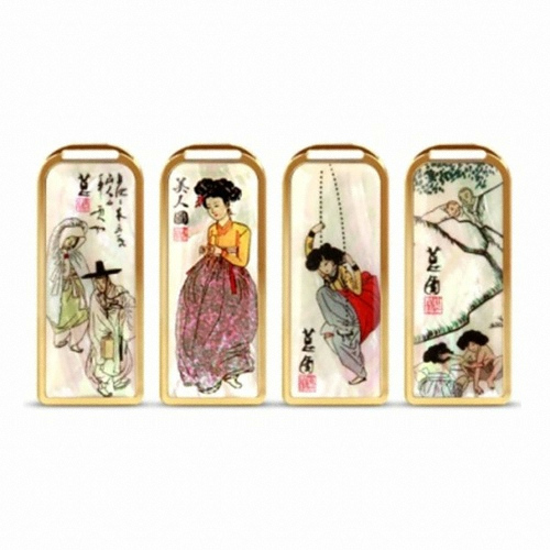 정애이노베이션 JMETA S1 골드 풍속화 자개 (32GB)