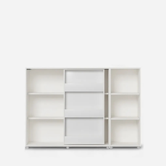 한샘 샘키즈 슬라이딩 수납장 전면책장형 책장 1600