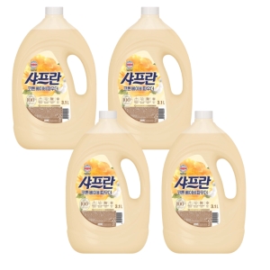 샤프란 코튼 베이비파우더 3.1L (4개)_이미지