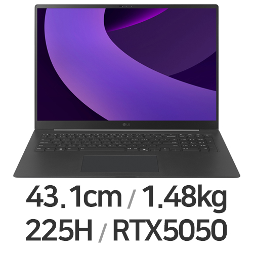 LG전자 2025 그램 프로17 17Z90TR-EA5BK (SSD 1TB)