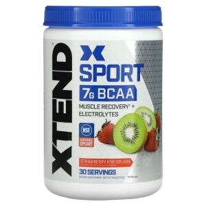 엑스텐드 스포츠 7G <b>BCAA</b> 딸기 키위 스플래시 345g