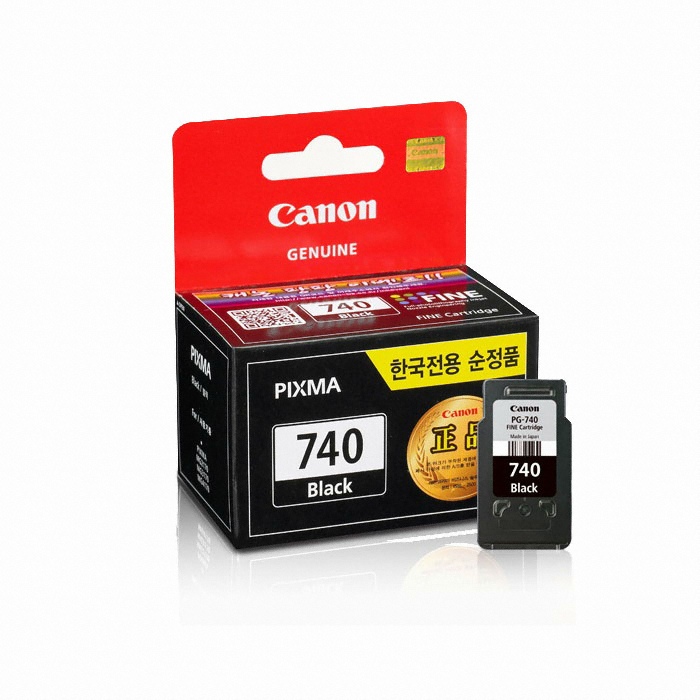 Canon 벌크 PG-740 검정 (유통기간경과)_이미지