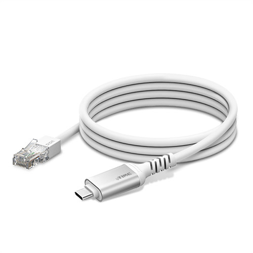 EFM ipTIME UC2LAN Type C to RJ45 랜케이블 (2m)_이미지