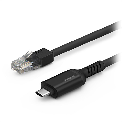 EFM ipTIME UC2LAN Type C to RJ45 랜케이블 (2m)_이미지