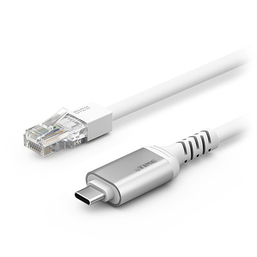 EFM ipTIME UC2LAN Type C to RJ45 랜케이블 (2m)_이미지