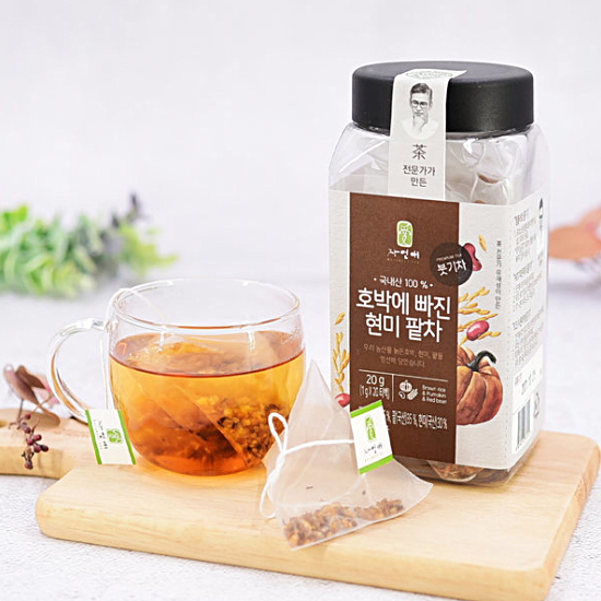 자연애 호박에 빠진 현미 팥차 20T (1개)_이미지