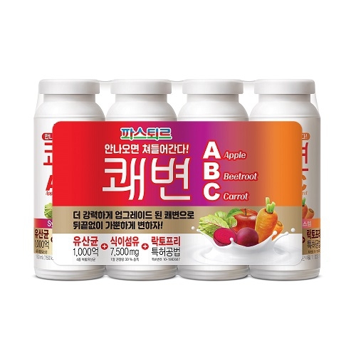 파스퇴르 쾌변 요구르트 ABC 150ml (4개)_이미지