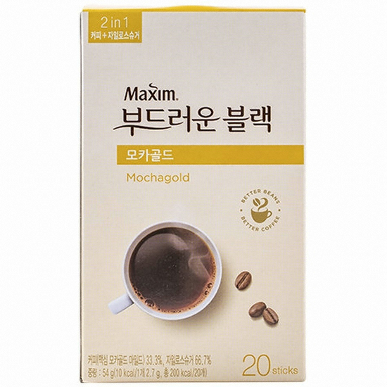 동서식품 맥심 모카골드 부드러운 블랙믹스 스틱 20개입 (5개)_이미지