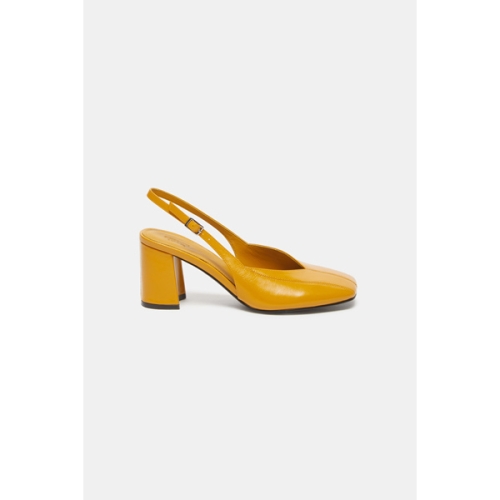 Linear sling back shoes yellow DG2DS26001YEW
