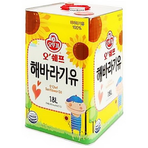 오쉐프 해바라기유 18L이미지입니다. 누르면 해당 게시물로 새창이동합니다.