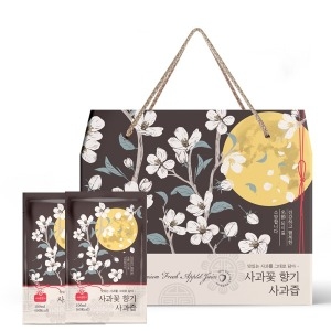 사과꽃향기 사과즙 100ml 50포