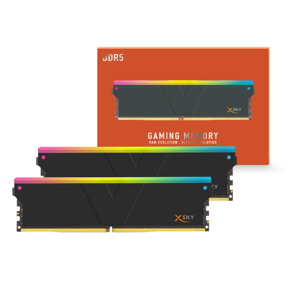 V-Color Manta XSKY DDR5-6000 CL30 RGB EXPO ��Ű��(32GB(16Gx2))