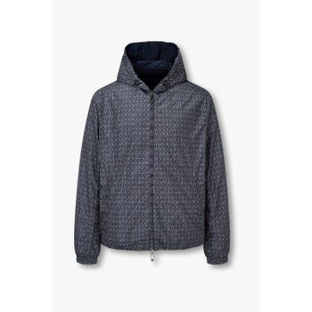 이글 패턴 리버서블 후드 자켓 다크 153730804