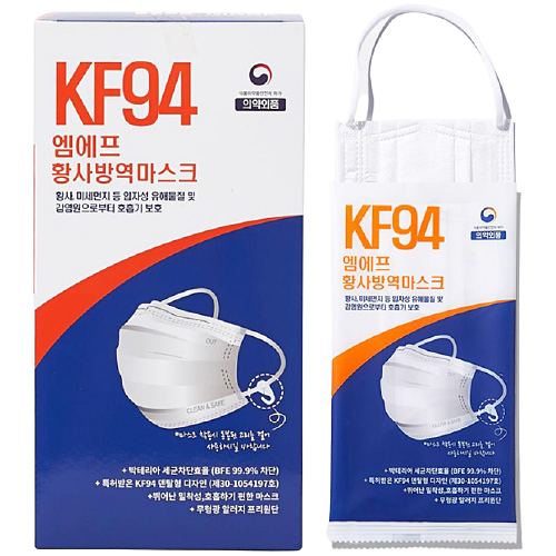 마스크팩토리 엠에프 황사방역 마스크 KF94 대형 (50매)_이미지