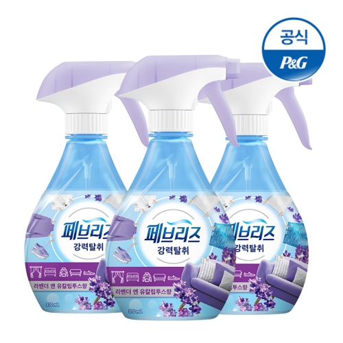 페브리즈 강력탈취 라벤더 앤 유칼립투스 370ml (3개)_이미지
