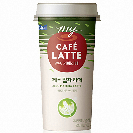 매일유업 카페라떼 제주 말차 라떼 220ml (20개)_이미지