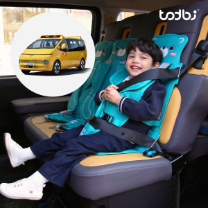 토드비 세이피 그룹1 어린이 통학차량 안전벨트 평가인증카시트_이미지