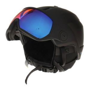 살로몬 스키 스노우보드 헬멧 남성 블랙 PIONEER LT VISOR 20-21 411999