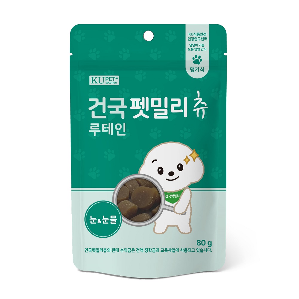  아크 건국유업 펫밀리츄 루테인 80g [2개]